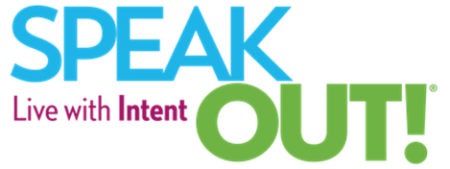 speak out live with intent logo